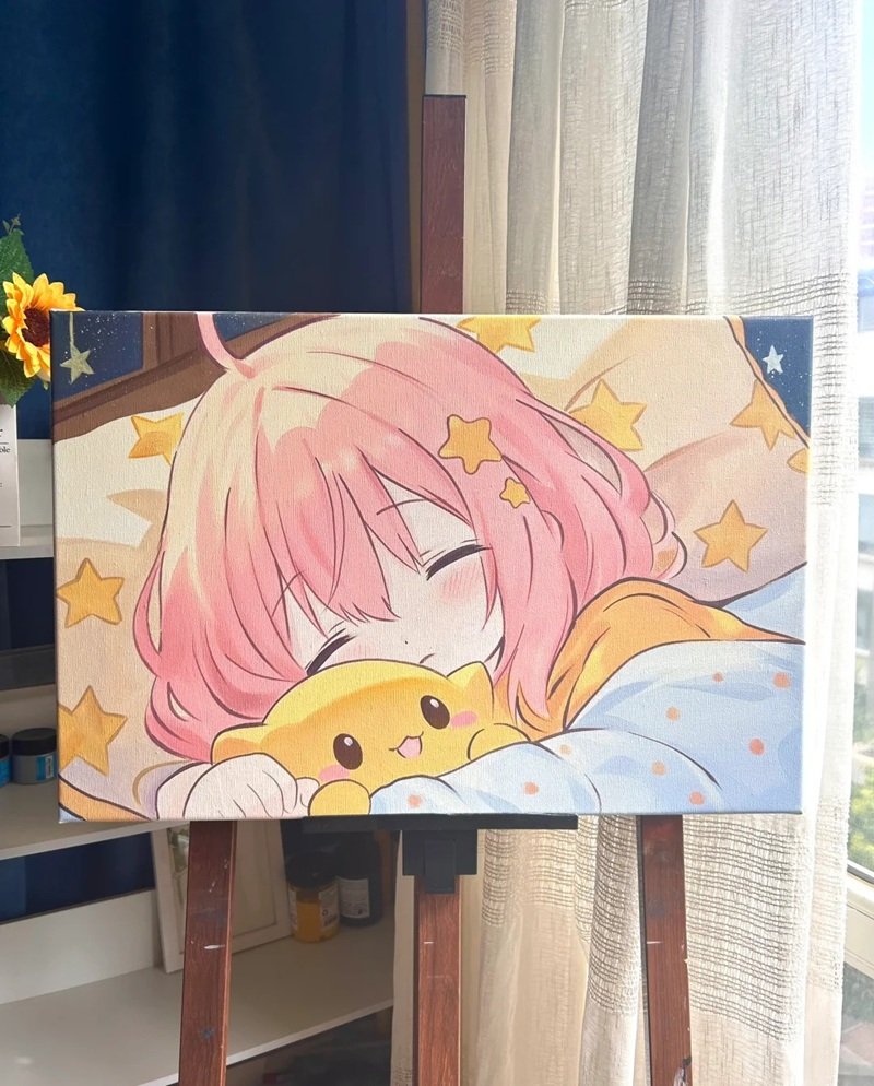 tranh vẽ anime 21