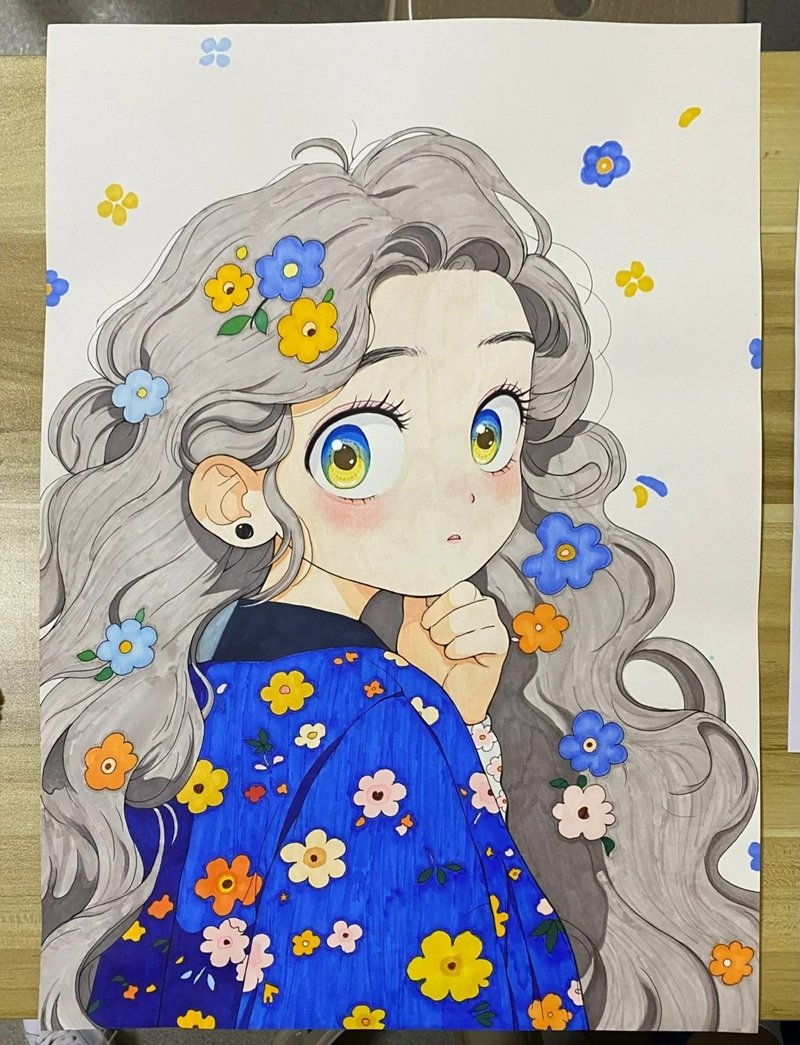 tranh vẽ anime 25