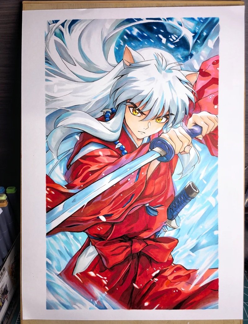 tranh vẽ anime 26
