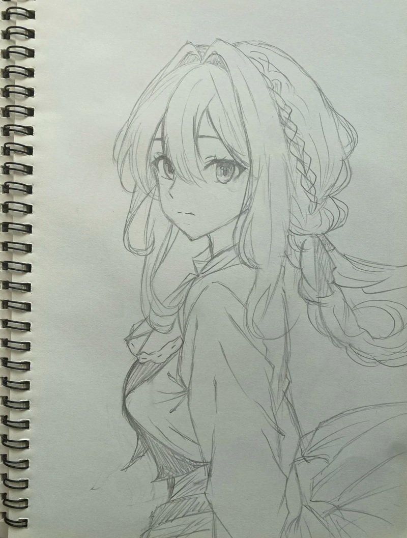 tranh vẽ anime 29