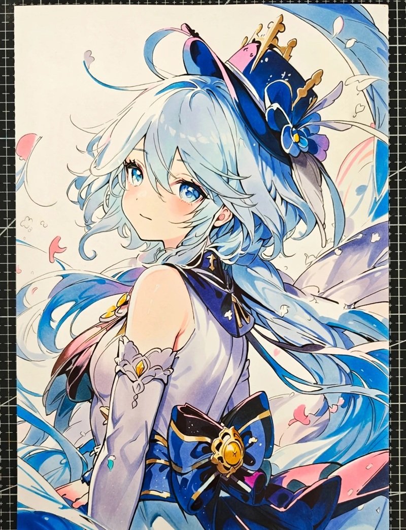 tranh vẽ anime 35