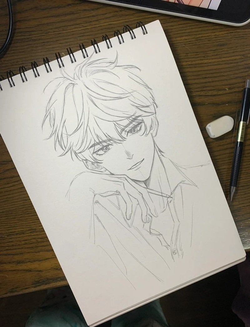 tranh vẽ anime 5