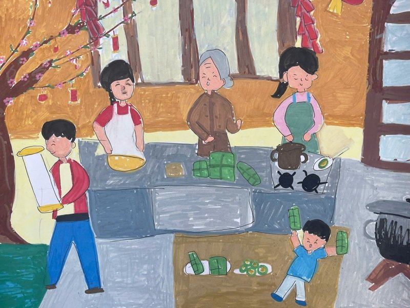 tranh vẽ ngày tết 32