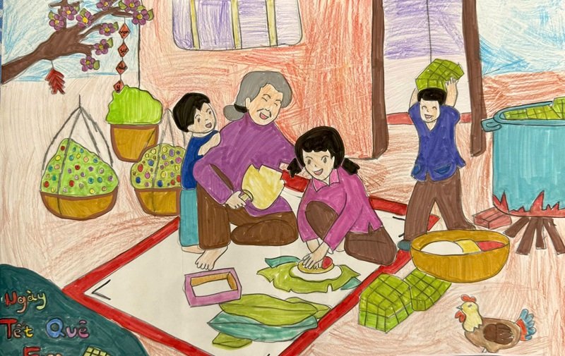 tranh vẽ ngày tết 34
