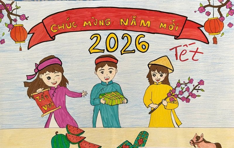 tranh vẽ ngày tết 36