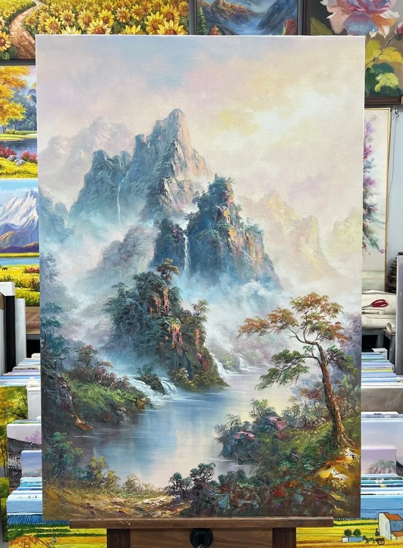 tranh vẽ phong cảnh 20