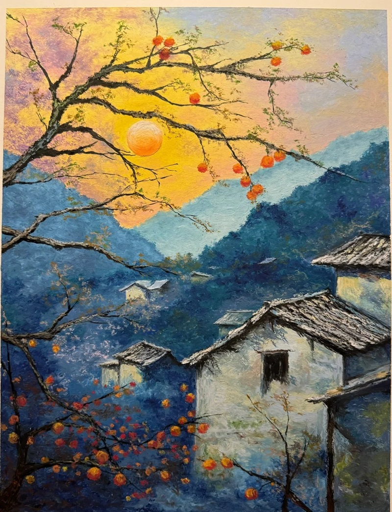 tranh vẽ phong cảnh 24