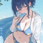 ảnh anime mặc bikini 2