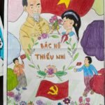 tranh vẽ bác hồ