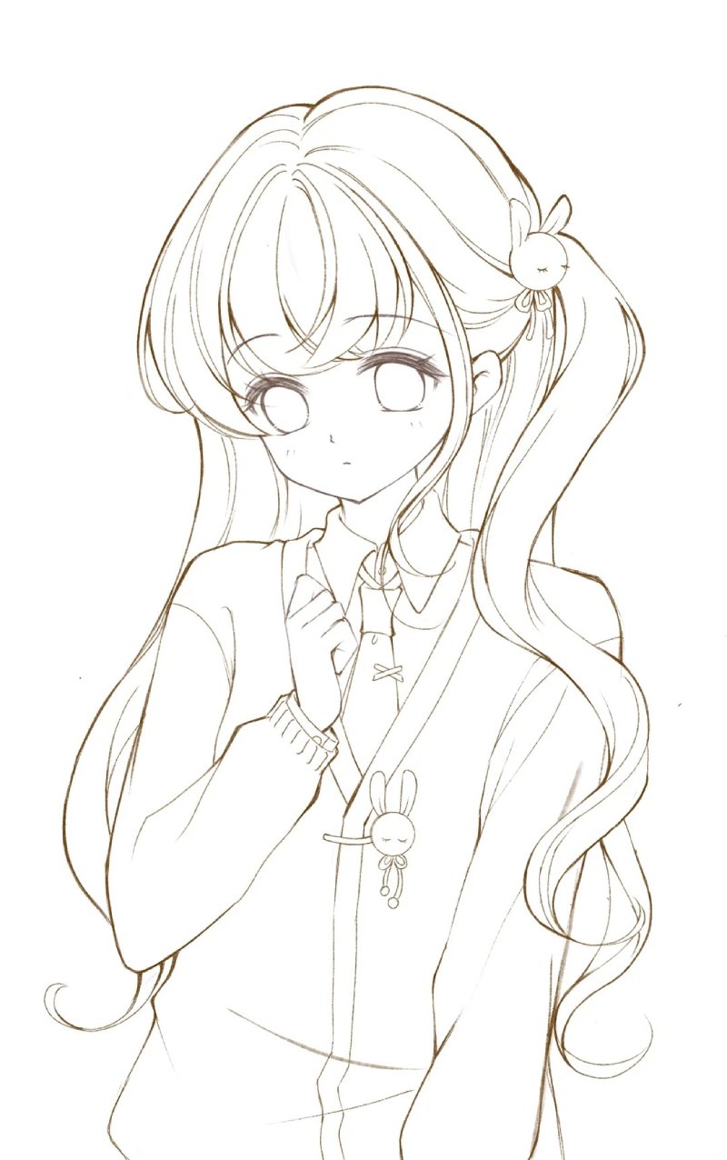 Tranh Tô Màu Anime cute giúp thư giãn mỗi ngày